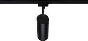 Paulmann URail Faretto a binario LED Theron nero 3.000 K Ø 6 cm Theron, dimmerabile, Nero, Soggiorno / Sala da pranzo, Plastica, Moderno