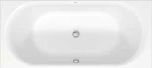 Duravit D-Neo Baignoires à encastrer, rectangulaire, avec 2 pentes de dos, 1800x800mm, 700476000000000, 700476000000000