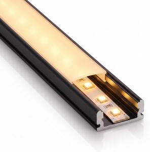 Kit 1x striscia LED con sensore FLEX LED/3,6W/4xAA, 2 m + 2x profili da incasso da 1 m