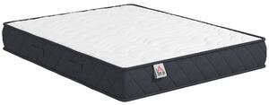 HOMCOM Materasso 2 Posti con Imbottitura in Memory Foam e Schiuma a Onde, Telai per Letti Standard, Regolabili e Divani Letto, 200x160 cm | Aosom Italy