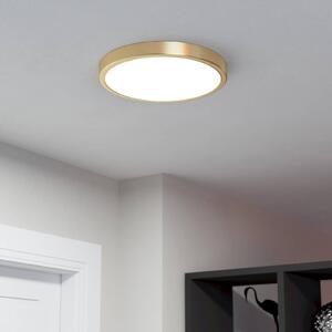 EGLO Plafoniera a LED Fueva 5, Ottone / Oro, Soggiorno / Sala da pranzo, Metallo, Moderno, Plafoniera LED