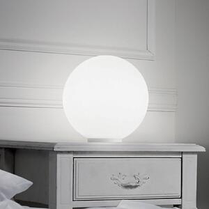 Ideallux Lampada da tavolo Mapa, Bianco / Opale, Soggiorno / Sala da pranzo, Vetro, Lampada da tavolo