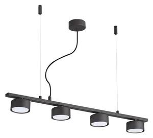 Ideal Lux - Lampadario LED a sospensione con filo MINOR 4xGX53/9W/230V 75,5 cm nero
