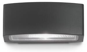 IDEAL LUX Applique da esterni Andromeda, dimmerabile, Nero, Bagno, Alluminio, Moderno, Applique da esterni
