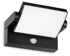 IDEAL LUX Ideal Lux Applique da esterni LED Swipe Sensor, nero, IP54 Sensor, Nero, Metallo, Moderno