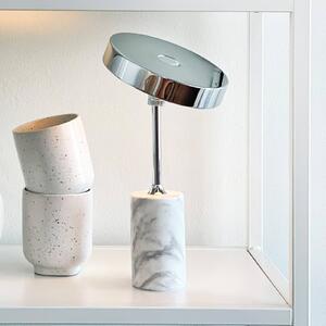 Dyberg Larsen Lampada da tavolo Starlight, dimmerabile, Cromo / Argento, Soggiorno / Sala da pranzo, Metallo, Design, Lampada da tavolo