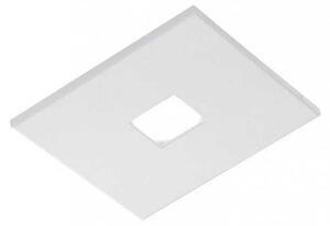 Plafoniera Contemporanea Sparta Metallo Bianco 1 Luce Gx53