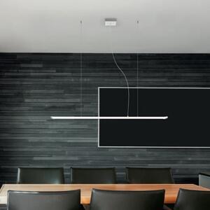 Lampada a sospensione LED Line 120cm bianco