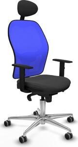 Sedia da ufficio con poggiatesta Jorquera Piqueras y Crespo 1D086G1 Grigio scuro