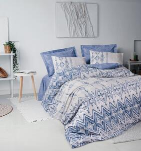 Ethnic Matrimoniale Set Copripiumino Cleo Blu