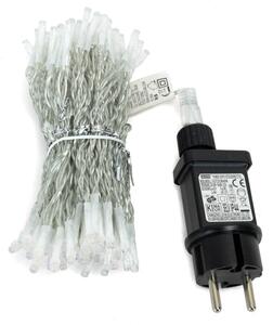 Aigostar - Catena luminosa LED natalizia da esterno 300xLED/6W/230V/8 funzioni 3x1m IP44 bianco caldo+telecomando