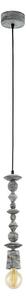 Eglo 49372 - Lampada a sospensione AVOLTRI 1xE27/60W/230V