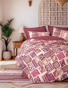 Ethnic Matrimoniale Set Copripiumino Estilo Bordeaux