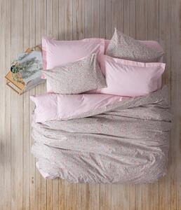 Petite Matrimoniale Set Copripiumino con Lenzuolo con Angoli Sihu Rosa