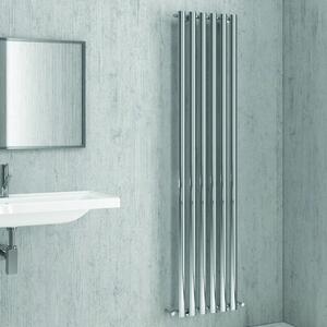 Kamalu radiatore termoarredo 420x1800mm con 6 tubi verticali modello kam-369
