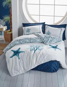 Maritime Matrimoniale Set Copripiumino Star Blu navy