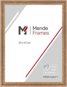 Specchio da parete in legno MendeFrames H025 30x40 cm Rovere