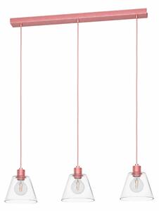 Eglo 43632 - Lampadario su corda COPLEY 3xE27/40W/230V