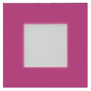 Plafoniera Contemporanea Pixel Metallo Magenta Led 16W