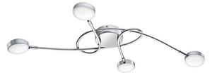 Eglo 32996 - Plafoniera LED SALTO 4xLED/5,4W/230V cromo lucido