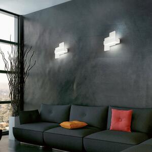 Plafoniera Moderna Bunny Metallo Bianco Led 20W