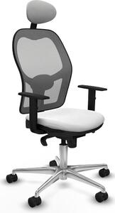 Sedia da ufficio con poggiatesta Jorquera Piqueras y Crespo 1D086N1 Bianco