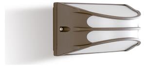 Applique Per Esterni Ed Interni In Alluminio Marrone Led 10W 700 Lm 3000K Bra