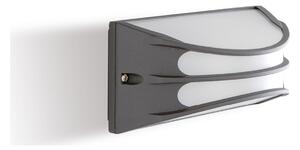 Applique Per Esterni Ed Interni In Alluminio Grigio Led 10W 700 Lm 3000K Bra