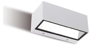 Applique Per Esterno Ed Interno In Alluminio Bianco Led 12 W 360 Lm 3000K