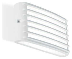 Applique Per Esterni Ed Interni Inalluminio Bianco Led 10 W 700 Lm 3000K Grid