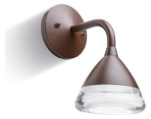 Applique Esterni Ed Interni Alluminio Corten Led 20 W - 1700 Lm - 3000K Graal