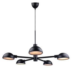 DFTP by Nordlux - Lampadario a sospensione con filo NOMI 5xE14/8W/230V nero