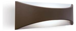 Applique Per Esterni Ed Interni In Alluminio Marrone Led 12W 400 Lm 3000K Moon