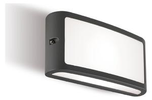 Applique Esterni Interni Alluminio Grigio Led 10 W 700 Lm 3000K Screen