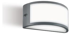 Applique Per Esterni Ed Interni In Alluminio Grigio Led 10 W 700 Lm 3000K Petit