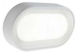 Plafoniera Esterno Moderna Orion Alluminio E Termoplastica Bianco Led 9W 4000K