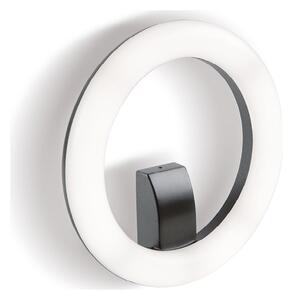 Applique Per Esterni Ed Interni In Alluminio Grigio Led 20 W 2000 Lm 3000K Omega