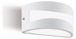 Applique Per Esterni Ed Interni In Alluminio Bianco Led 10 W 700 Lm 3000K Tibet