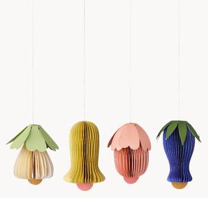 Set di 4 decorazioni pasquali fatte a mano Flowers Herbal