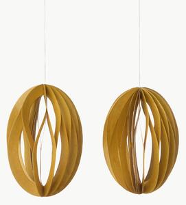 Ciondoli decorativi pasquali fatti a mano Honeycomb 2 pz