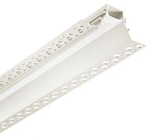 Profilo d'alluminio wing bianco 200x9x3,5cm i-profilo-wing