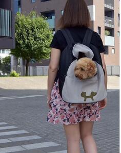United Pets URBAN PET Reverse Backpack ECO - NERO E VERDE