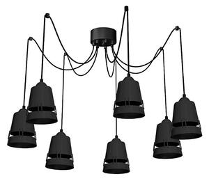 Lampadario a sospensione con filo WALET 7xE27/60W/230V ragno
