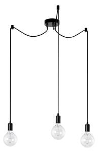 Lampadario a sospensione con filo 3xE27/60W/230V ragno