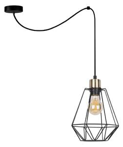 Lampadario a sospensione con filo PRIMO 1xE27/60W/230V ragno