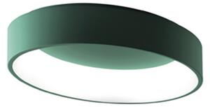 Sospensione Contemporanea Aurora Metallo Verde Bosco Led 36W
