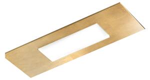 Plafoniera Contemporanea Pixel Metallo Foglia Oro Led 23W