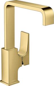 Hansgrohe Metropol mitigeur monocommande de lavabo 230, poignée à levier, vidage par poussée, saillie 165mm, 32511990, 32511990