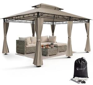 Casaria Gazebo Topas Padiglione 3x4m in Metallo