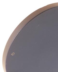 Lampada da parete di design grigia 16,5 cm con LED - Skyf